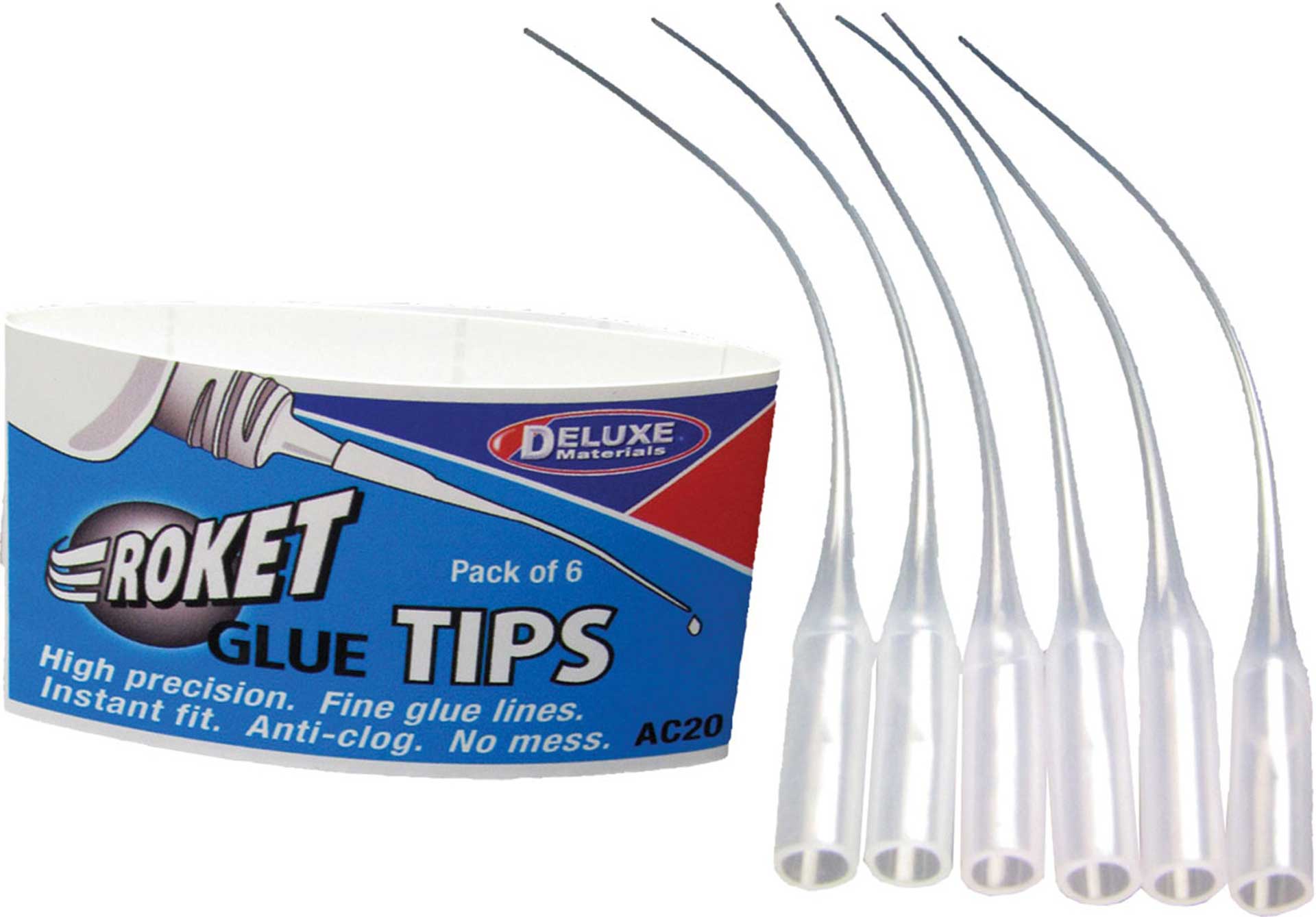 DELUXE ROKET GLUE TIPS DOSING TIPS FOR ROKET INSTANT GLUE OR SIMILAR