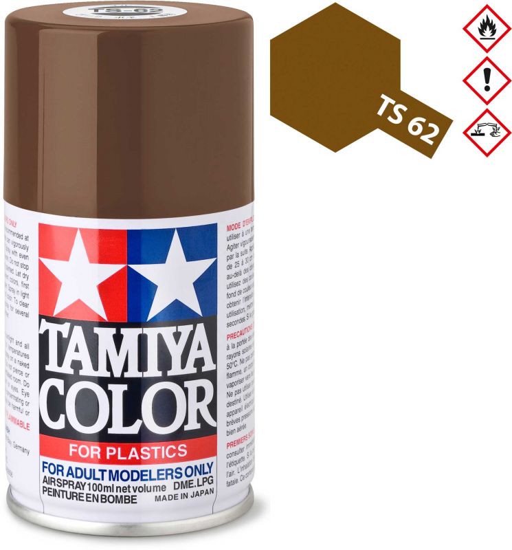 TAMIYA TS-62 NATO Braun matt Kunststoff Spray 100ml