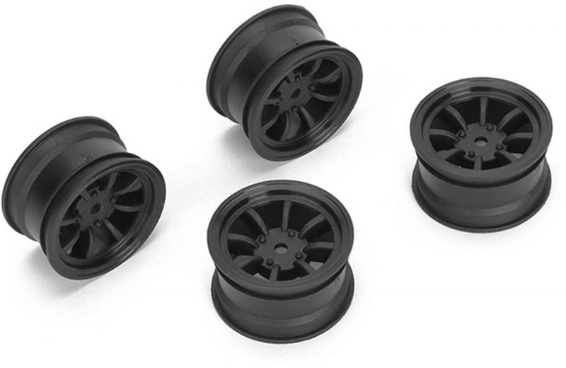 CARTEN 8 Spoke Wheel +1mm (Black)