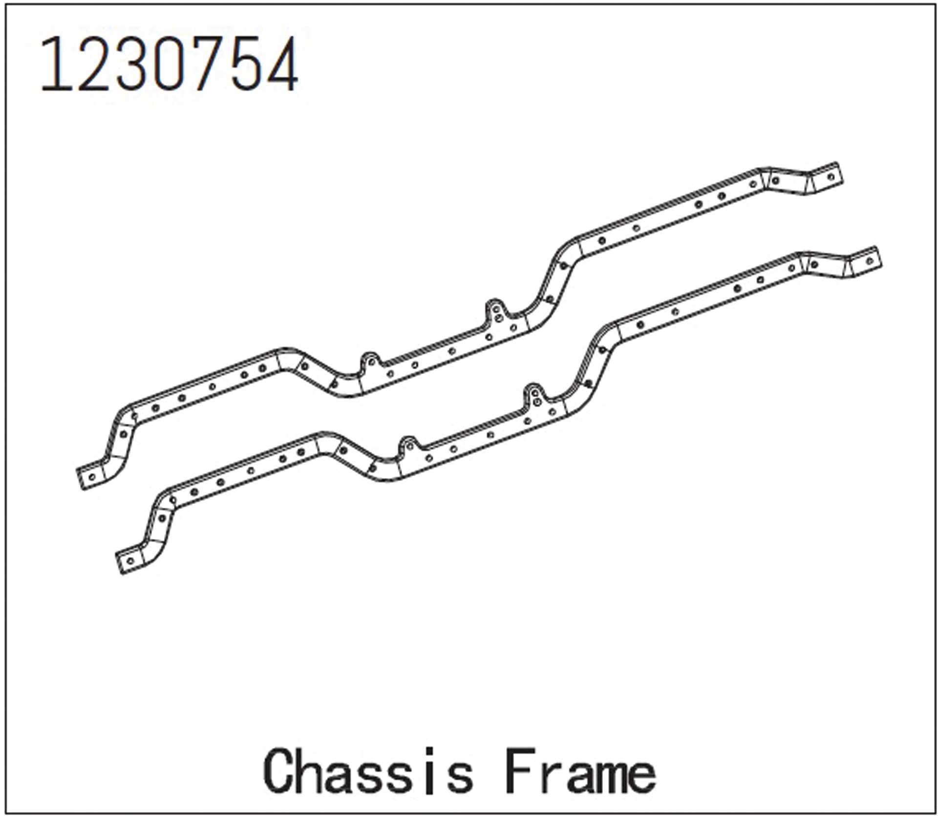 ABSIMA Chassis frame - CR3.4 LANDI