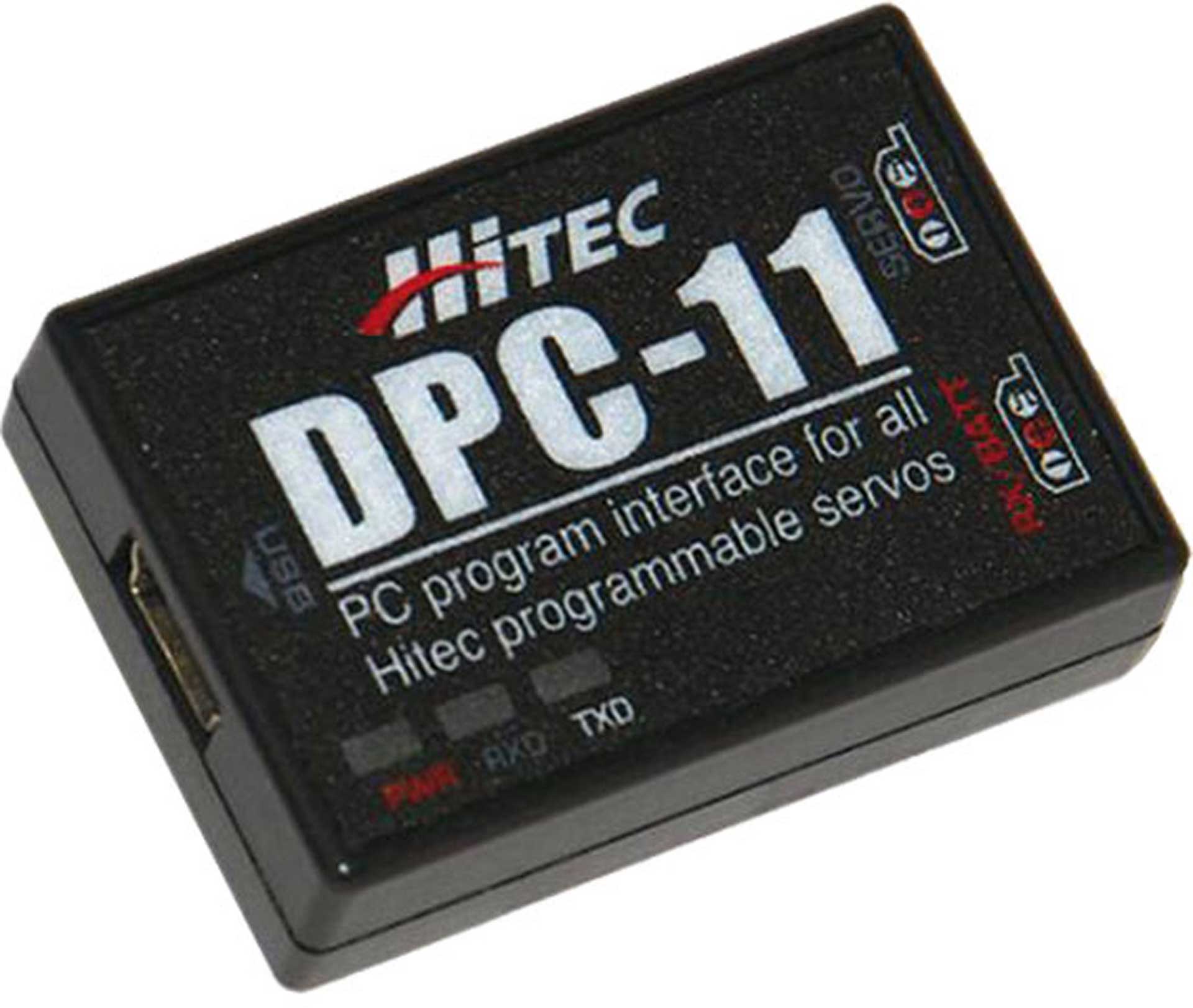 HITEC BL SERVO INTERFACE PROGRAMMABLE DPC-11 POUR SERVOS HITEC