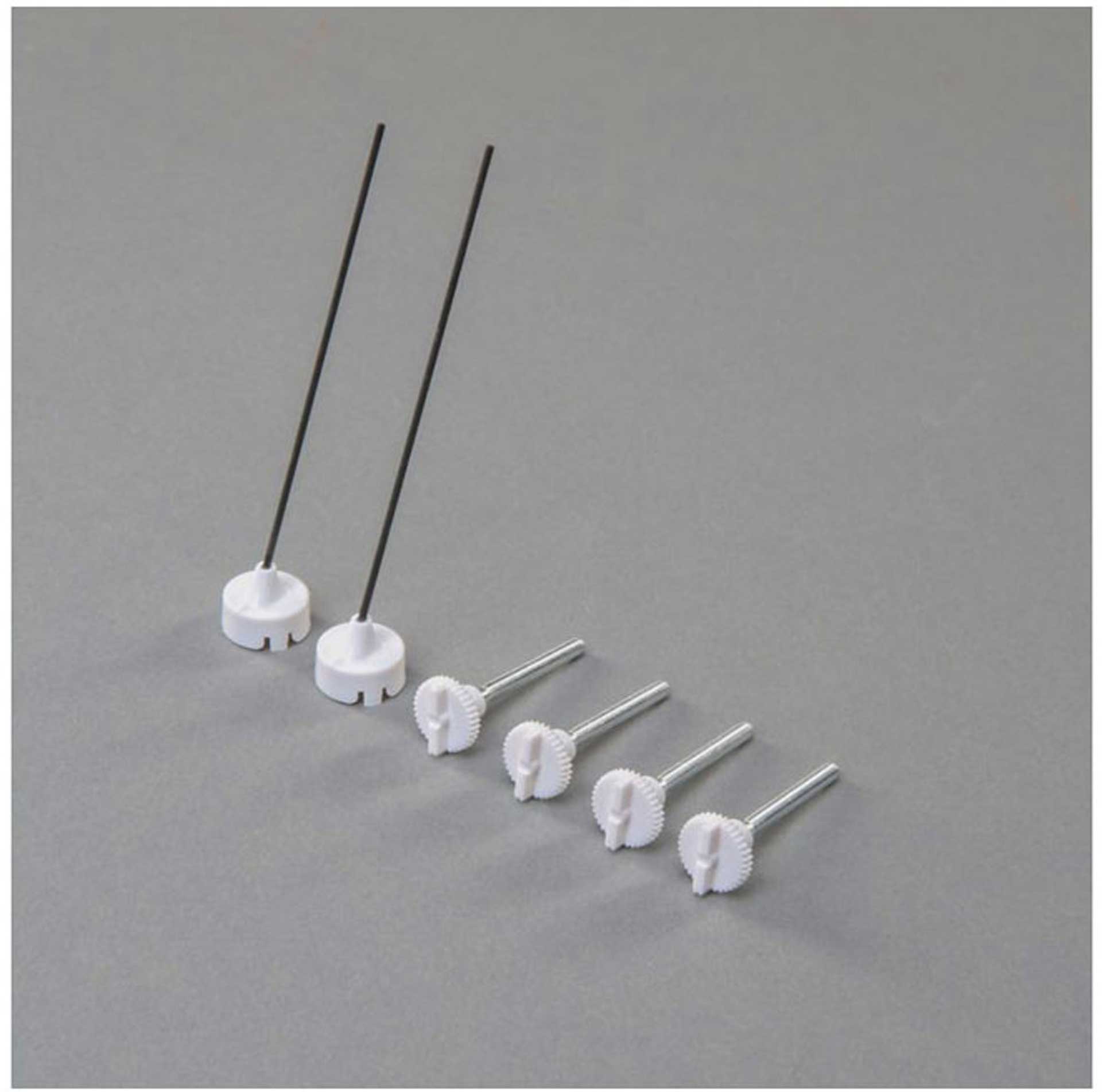 E-FLITE WING SCREWS AND ANTENNAE SET CARBON-Z