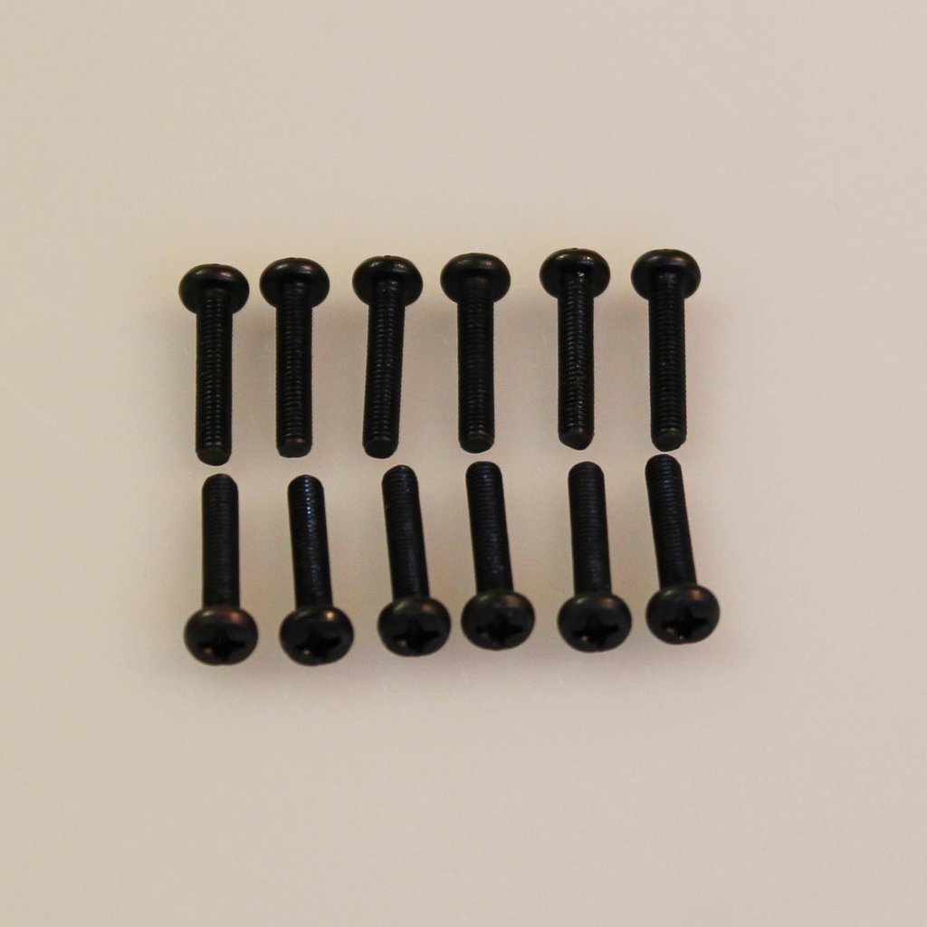 DRIVE & FLY MODELS Pan head screws M3x12 (12)