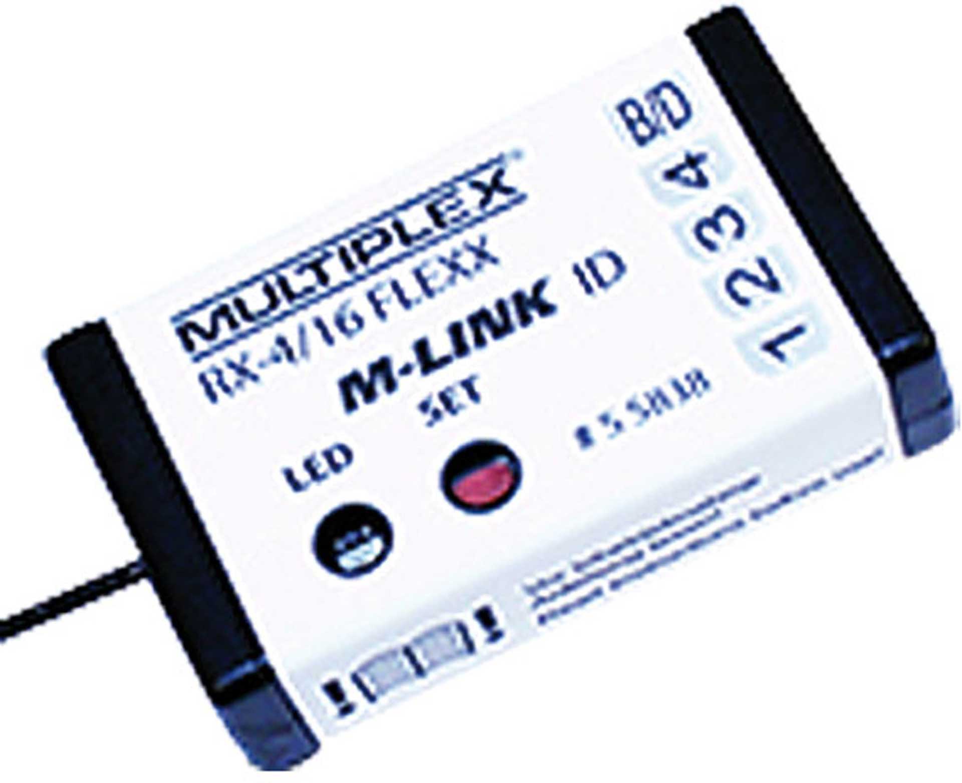 MULTIPLEX RX-4/16 FLEXX ID M-LINK 2,4GHZ EMPFÄNGER