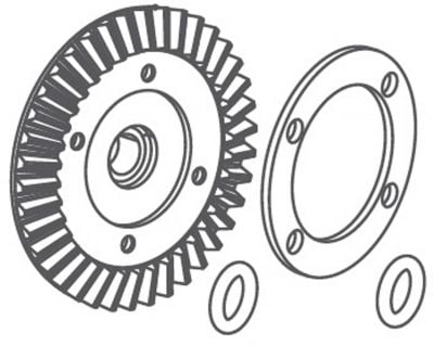 ABSIMA Diff. Couronne 38T y compris joint