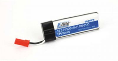 E-flite 1S 3,7V 500mAh 25C LiPo-Akku