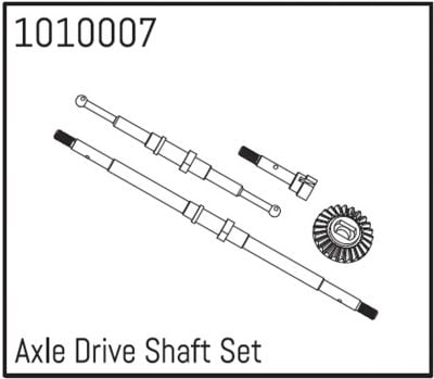 ABSIMA Axle Drive Shaft Set