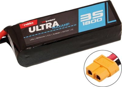 Robbe Modellsport RO-POWER ULTRA MAXAMP 1800MAH 11,1 VOLT 3S 35(70)C LIPO AKKU