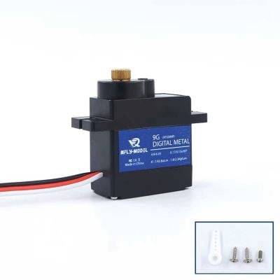 XFLY 9g Digital MG Servo Positive w/200mm Lead Right flap Twin Otter 1.8m / 80mm Alpha