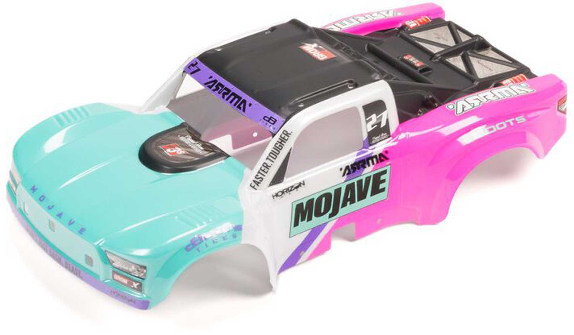 ARRMA MOJAVE GROM Body, teal/rose