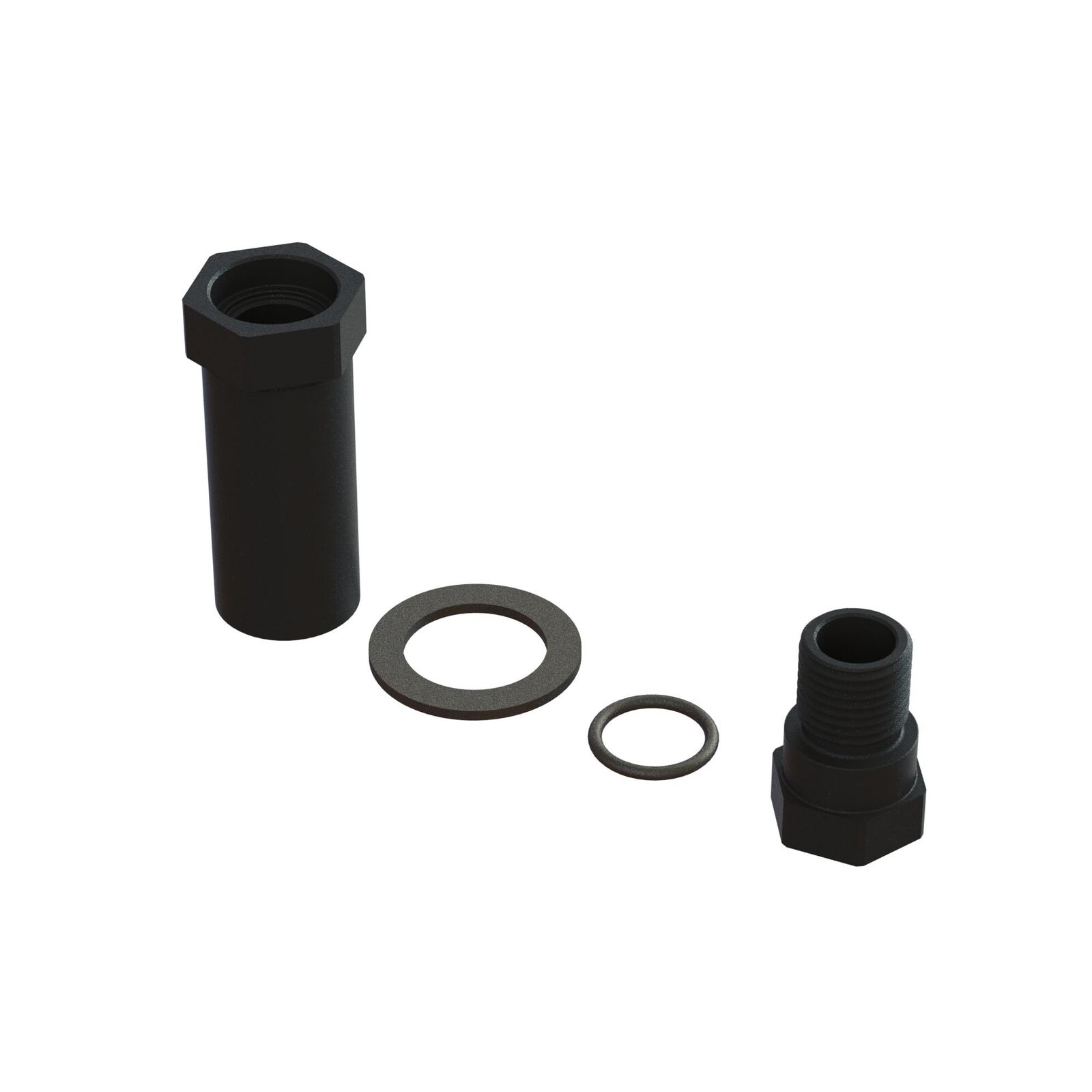 ARRMA Aluminum Servo Saver Hub Set Black