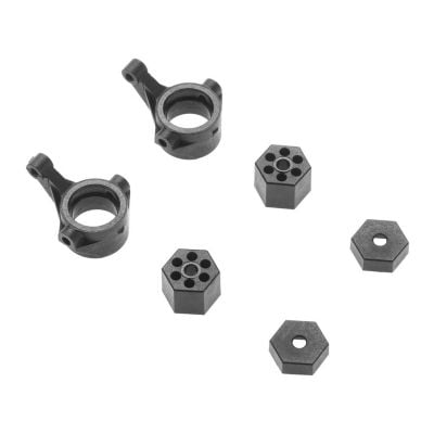 AXIAL AX31516 Steering Knuckle Set: Yeti Jr