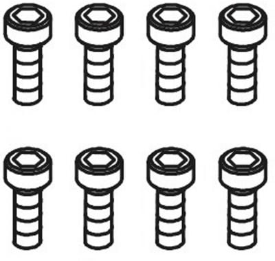 ABSIMA Vis de culasse M4*8 (8 pcs.)