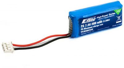 E-FLITE LIPO 200MAH 2S 7,4V 30C BLADE MCP X BL