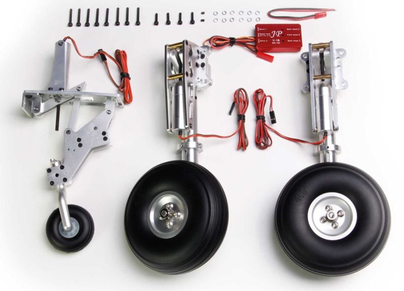 Seagull Models ( SG-Models ) Retractable landing gear Skyraider 86" electric with rear landing gear