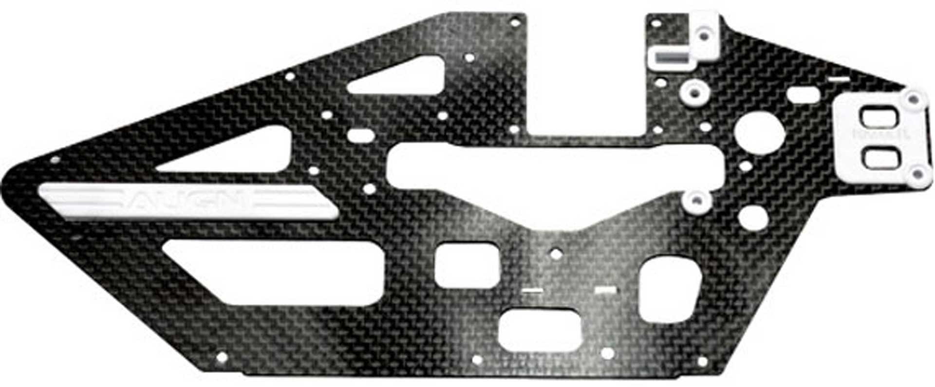 ALIGN SIDE PL. CARBON FIBER  LEFT  1,2 T-REX 450L