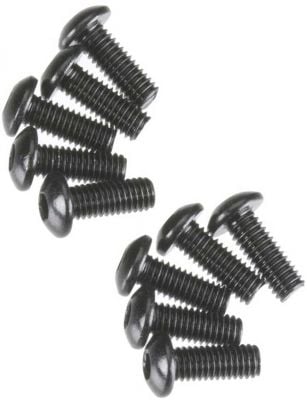 AXIAL AXA114 Hex Sckt ButtonHead M3x8mm Black Oxide (10)