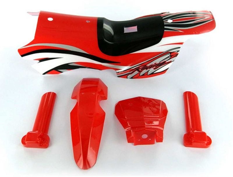 SKYRC MOTORRAD VERKLEIDUNG ROT DIRT BIKE SITZ