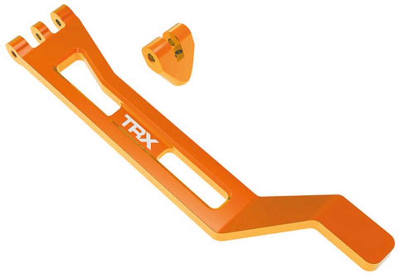 TRAXXAS Akku-Halter-Strebe Alu orange: Mini-Maxx