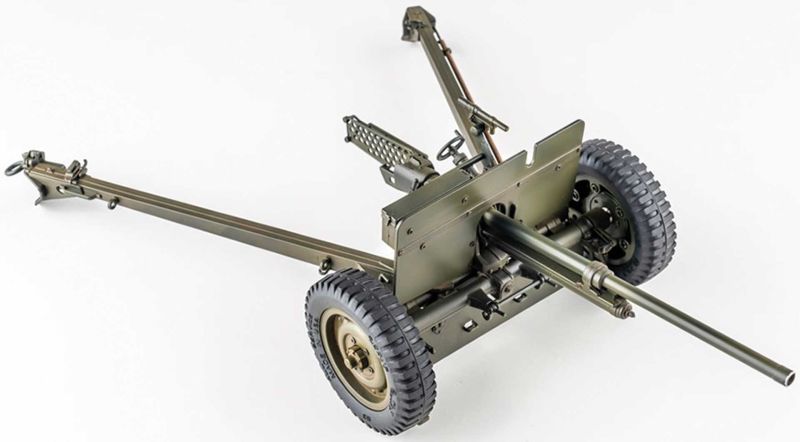 FMS Anti-tank Gun M3 for 1941 Willys MB Scaler 1:12