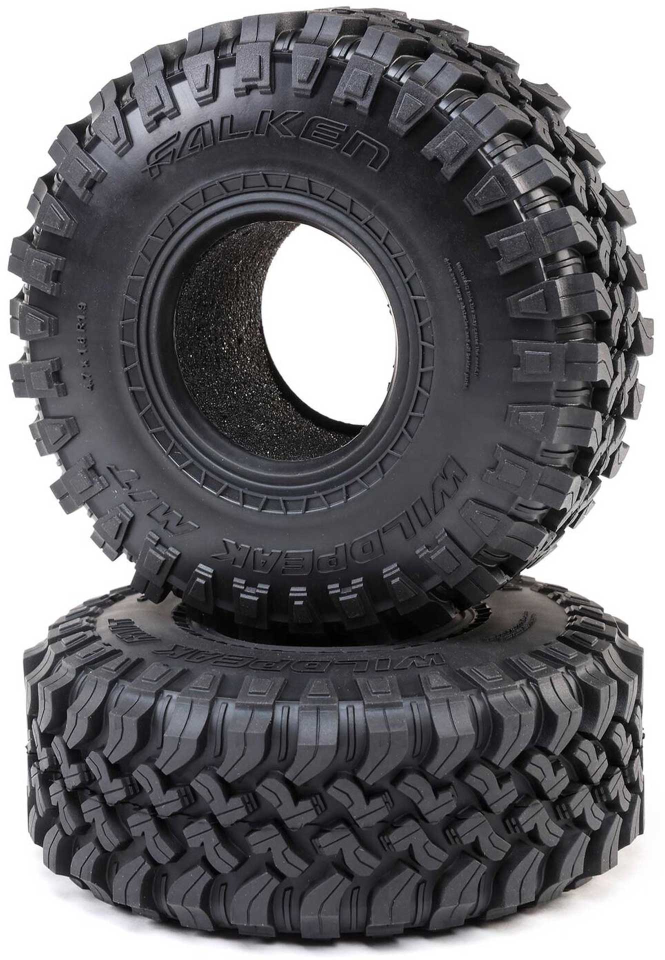 AXIAL 1.9 Falken WILDPEAK M/T 4.7" R35 Tire w/Insert (2)