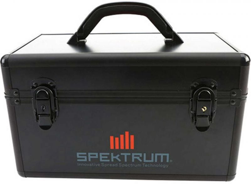 SPEKTRUM VALISE EN ALU SURFACE POUR RADIO DSMR POUR RADIO PISTOLET