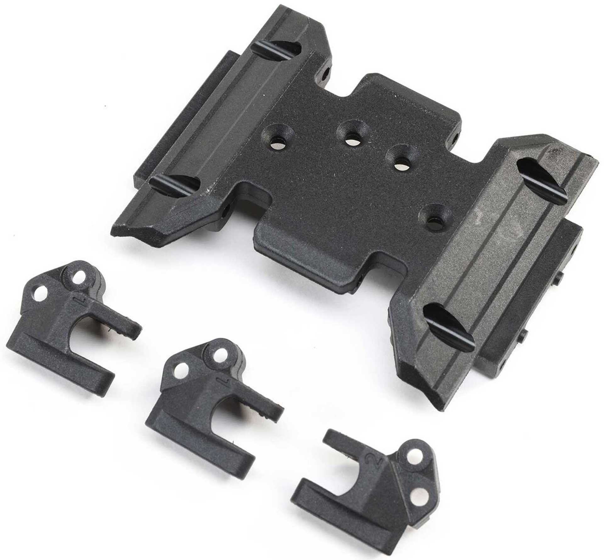 AXIAL Skid Plate & Upper Link Mounts: SCX10 III BC