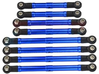 GPM Spurstangen-Set 6061-T6 Aluminium blau TRX-4M