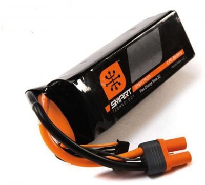 SPEKTRUM 22.2V 5000mAh 6S 30C Smart Batterie LiPo IC5