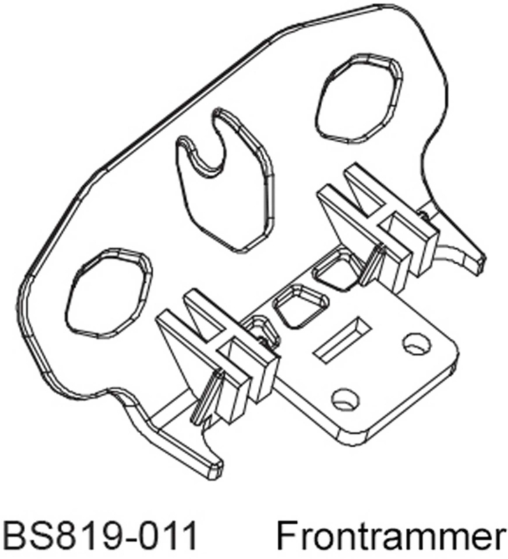 D-Power Butoir avant - BEAST BX / TX