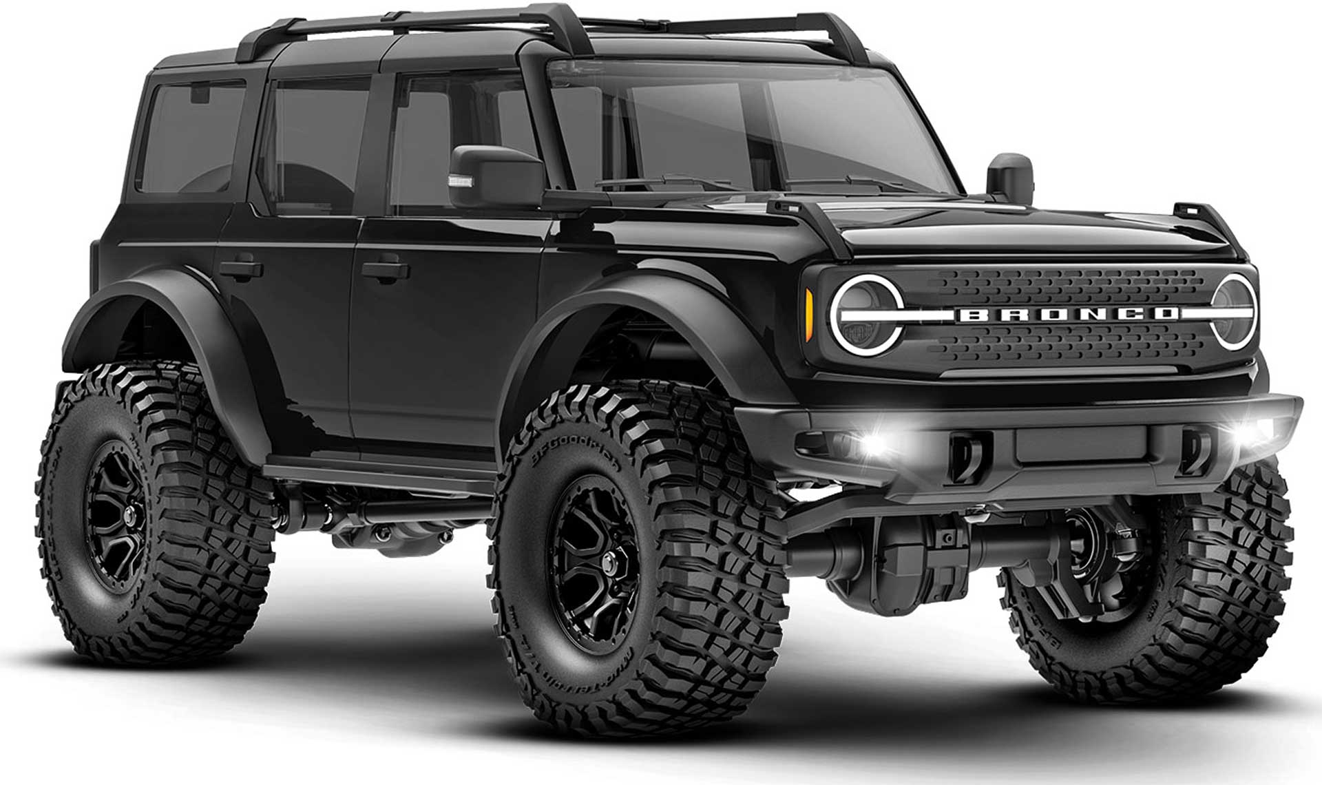 TRAXXAS TRX-4M Ford Bronco Schwarz 1/18 4WD RTR Scale Crawler inkl