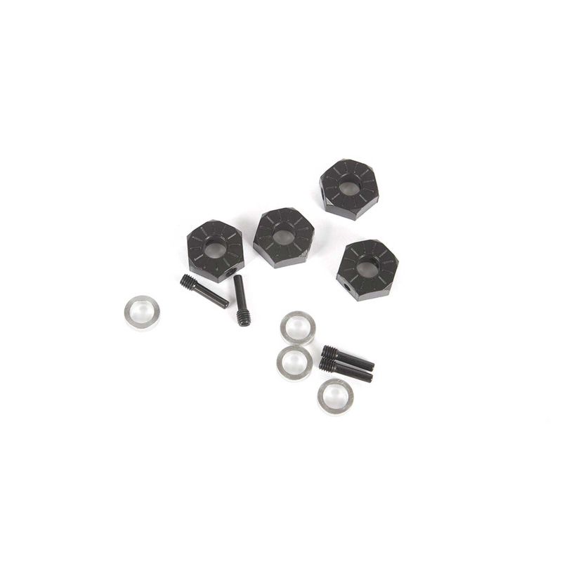 AXIAL 12mm Hex Screw Shaft & Spacer (4): Capra 1.9 UTB