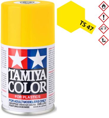 TAMIYA TS-47 Chrome yellow glossy plastic Spray 100ml