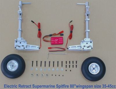 Seagull Models ( SG-Models ) Einziehfahrwerk elektrisch 95° Spitfire 80" 35cc (SEA183N)