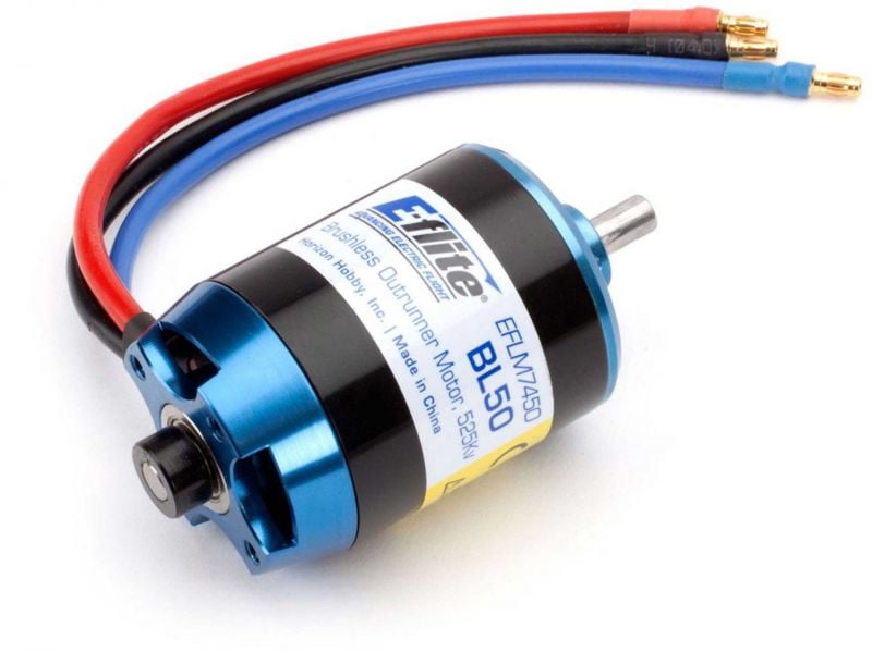 E-FLITE BL50 Brushless Outrunner Motor, 525Kv Carbon-Z Splendor