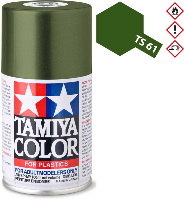 TAMIYA TS-61 NATO Grün matt Kunststoff Spray 100ml