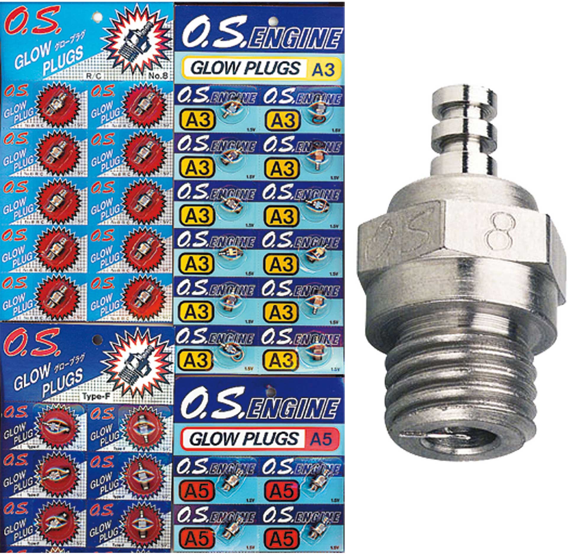 OS GLOW PLUG NO. 8