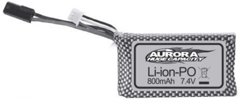 ABSIMA 7.4V 800MAH BATTERY LI-ION-PO