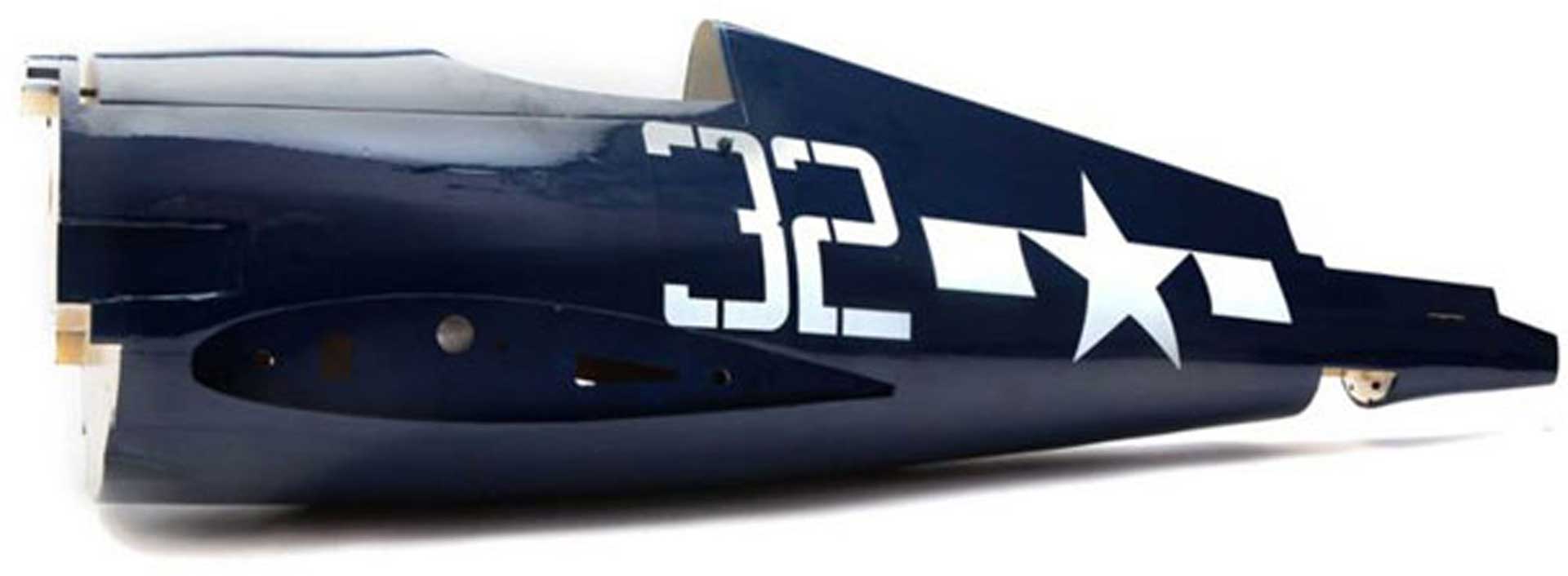 HANGAR 9 FUSELAGE WITH HATCH: F6F HELLCAT 15CM³