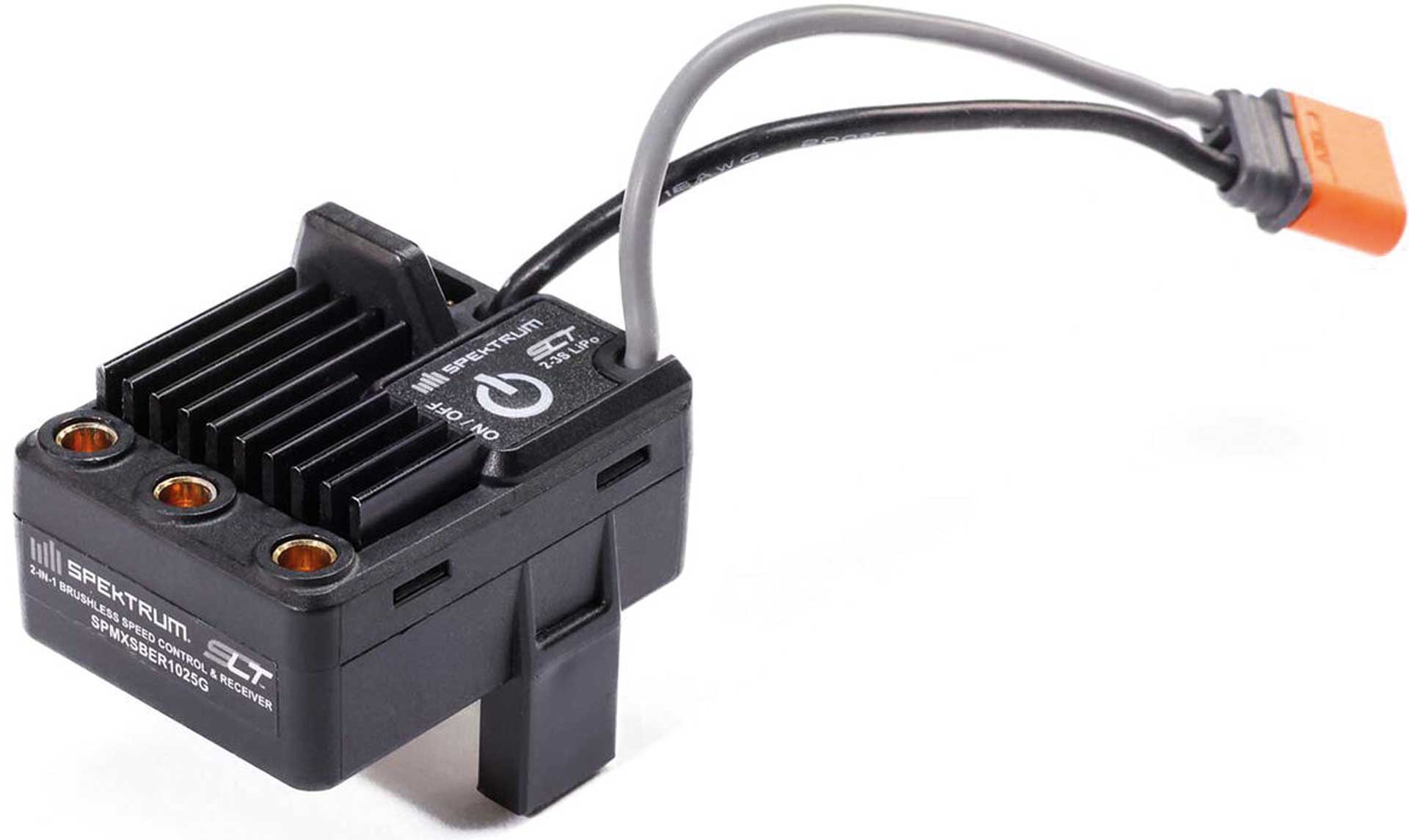 SPEKTRUM Société 25A 2-in-1 Brushless ESC / SLT Protocole Récepteur avec gyroscope