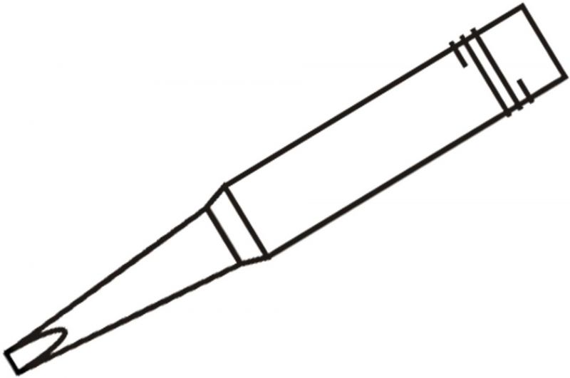 STARTEC SPARE SPARE POINT 2,2MM "CHISEL" LONG