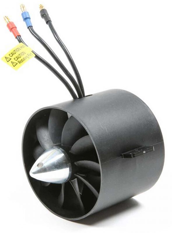 E-FLITE 70mm Ducted Fan Unit w/Motor: Habu STS