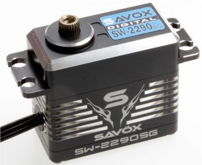 SAVÖX SW-2290SG (7,4V/50KG/0,13s) DIGITAL HV SERVO WASSERDICHT BLACK LINE