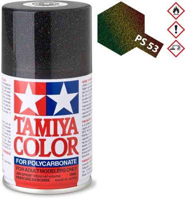 TAMIYA PS-53 Lame Flake Transparent iridescent Polycarbonate spray 100ml