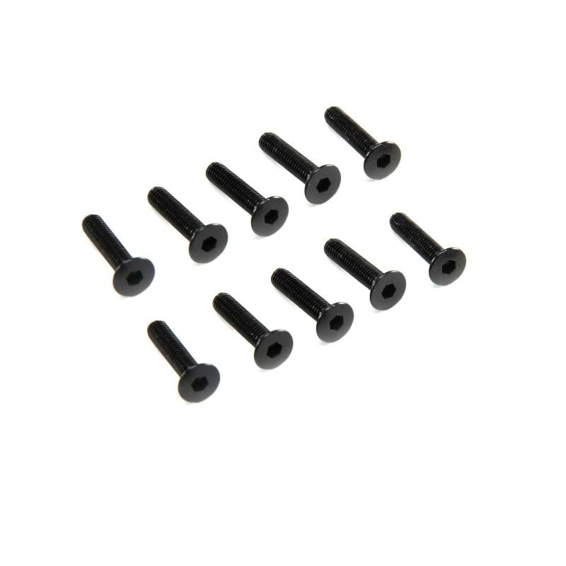 AXIAL M3 x 14mm, Flat Head Screw (10)