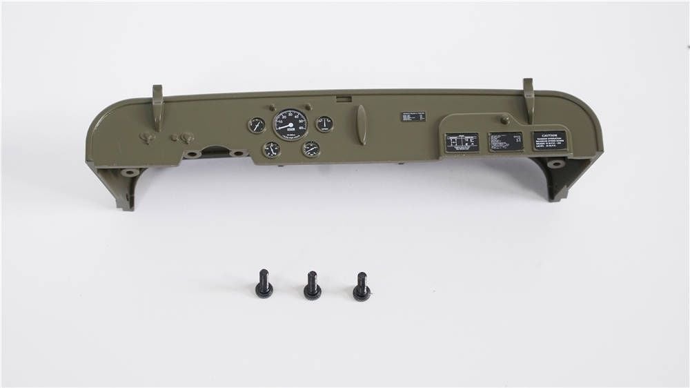 ROC HOBBY Willys MB Scaler 1:12 - 1:12 Instrument panel