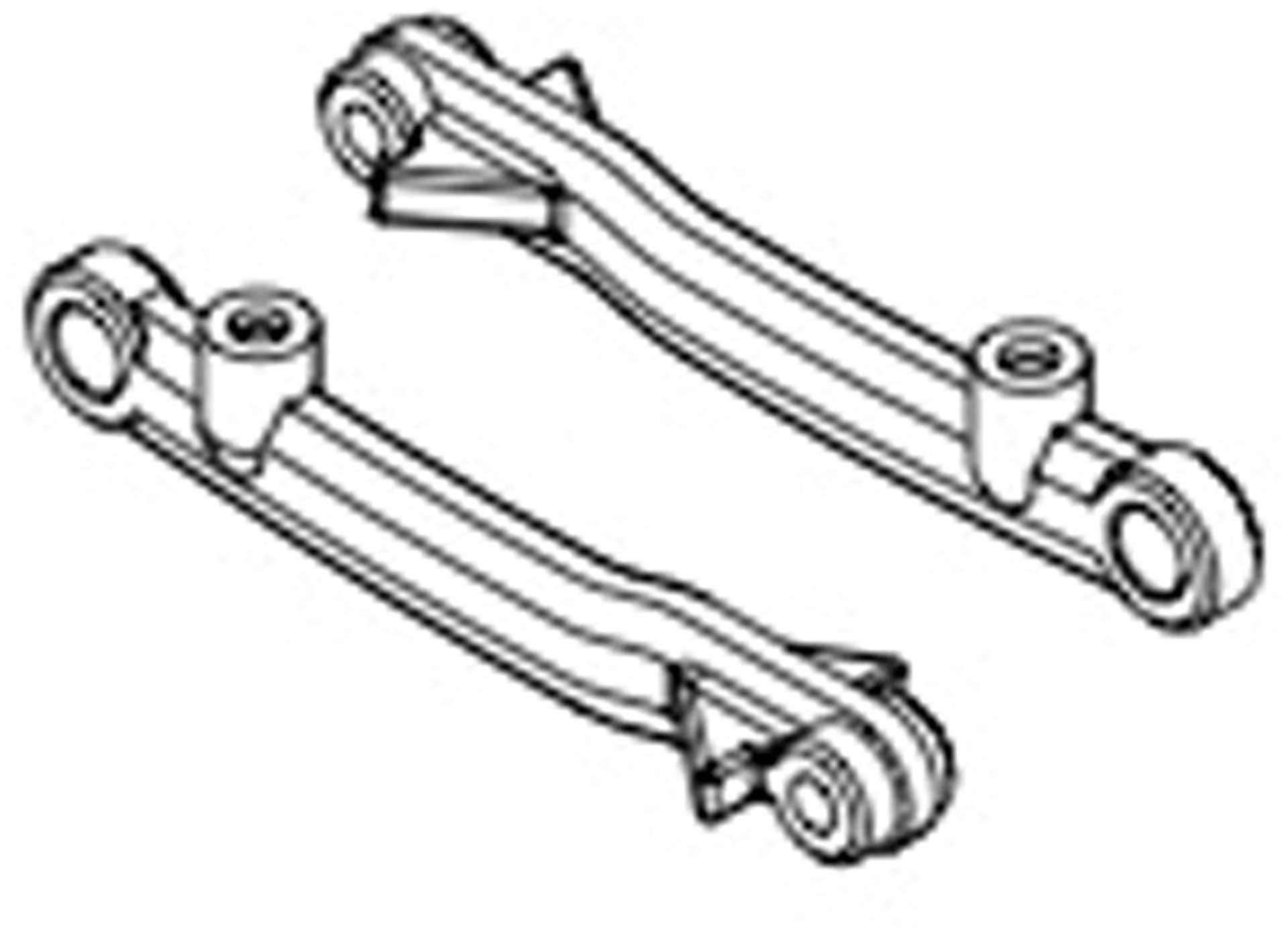 SWORKZ FOX44 CONTROL ARM   REAR  TOP LEFT &RIGHT  (2)