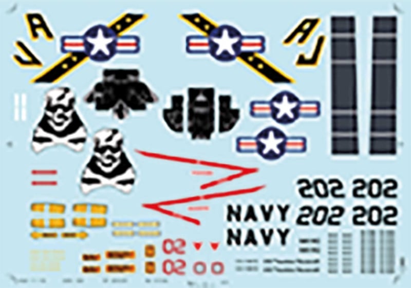 FREEWING F-14 64 water decal A