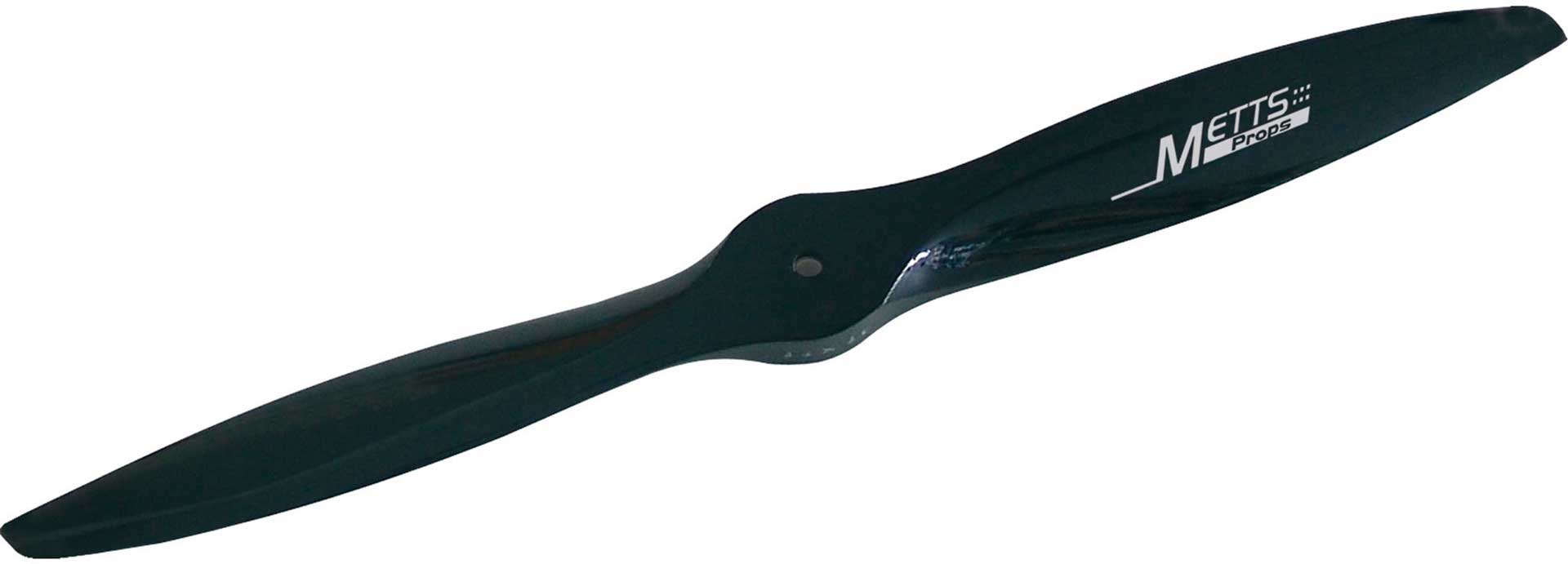 METTS SCALE BLACK WOOD PROPELLER 23/8