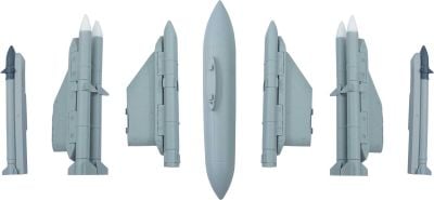 XFLY Missiles et réservoir d'huile 80mm T-7A